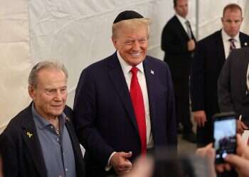 Trump marks Oct. 7 with visit to Rebbe's Ohel