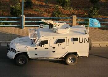 UNIFIL's fallen Sukkah