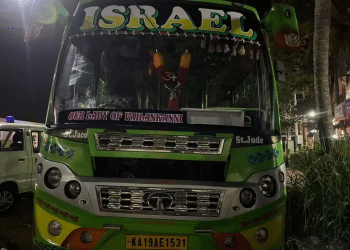 Can you call a bus 'Israel' in India? Driver defends unusual gesture