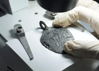 Rare ancient amulet featuring King Solomon discovered in Turkey