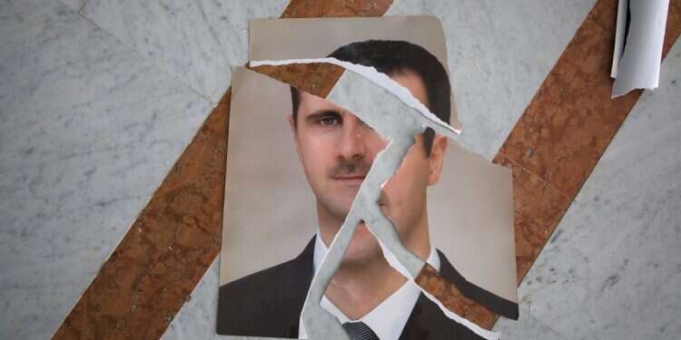 Inside Assad's deserted palace: A trail of anxiety pills and shattered power