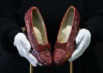 Not in Kansas anymore: 'Wizard of Oz' ruby slippers set $28M auction record