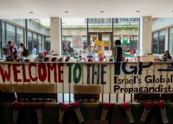 Pro-Palestinian protesters occupy Barnard building amid student expulsion