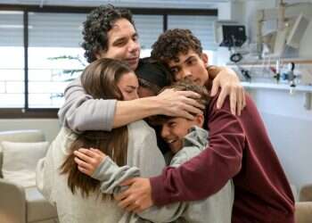 'It's over, Dad': Family's reunion after captivity becomes viral