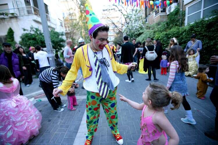 Purim in Tel Aviv